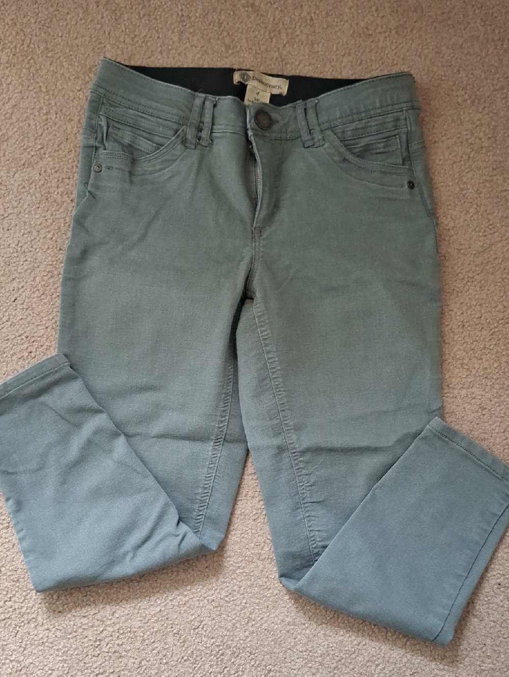 Democracy Olive Women’s Mid-Rise Stretch Jeans